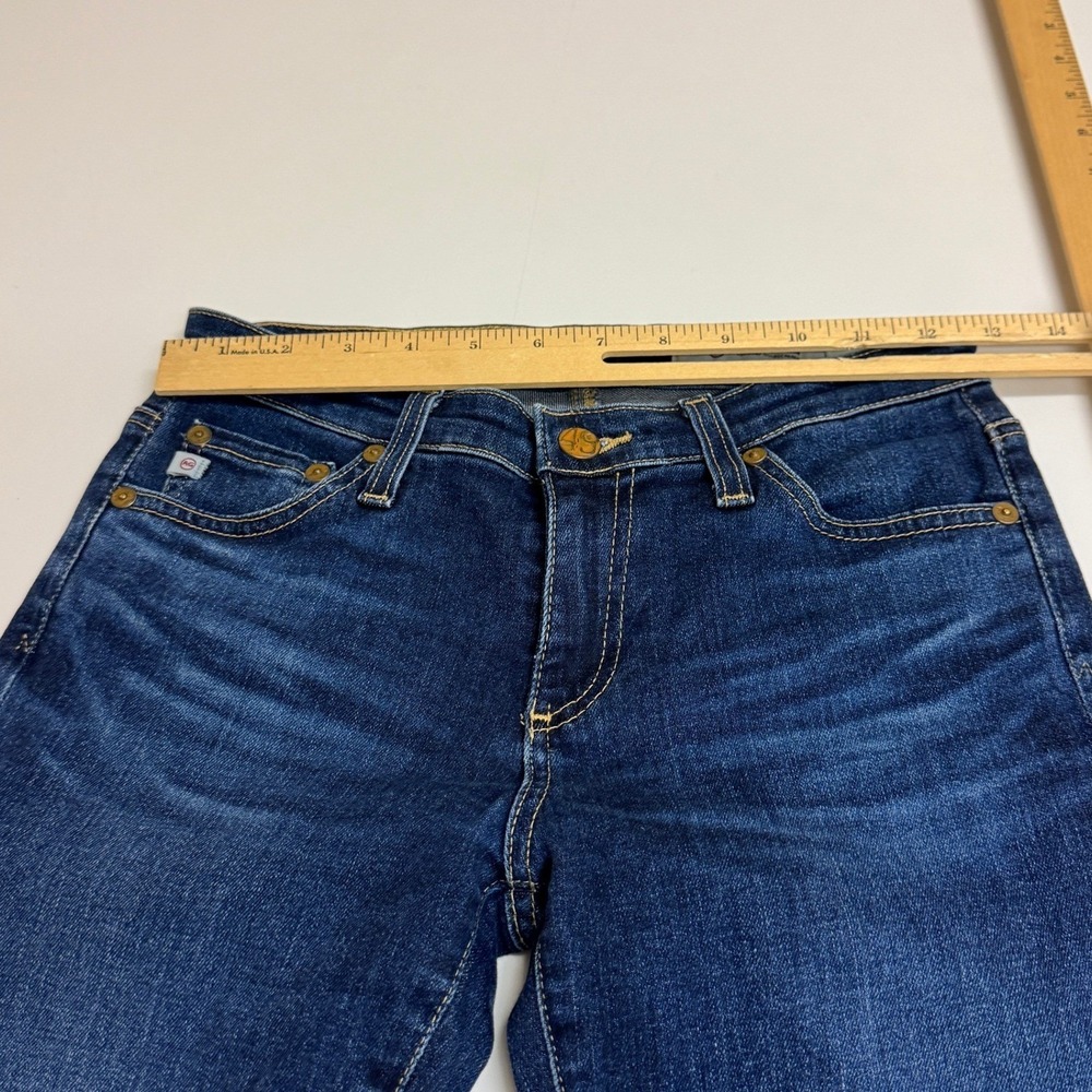 AG Adriano Goldschmied Jeans Women 24R Blue The Harper Essential Straight Leg - Picture 8 of 10